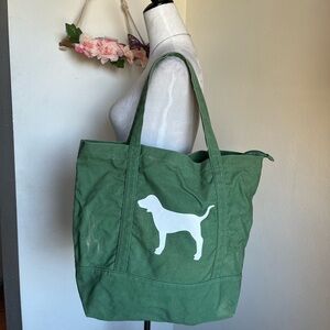 Victoria Secrets PINK Green Tote Bag